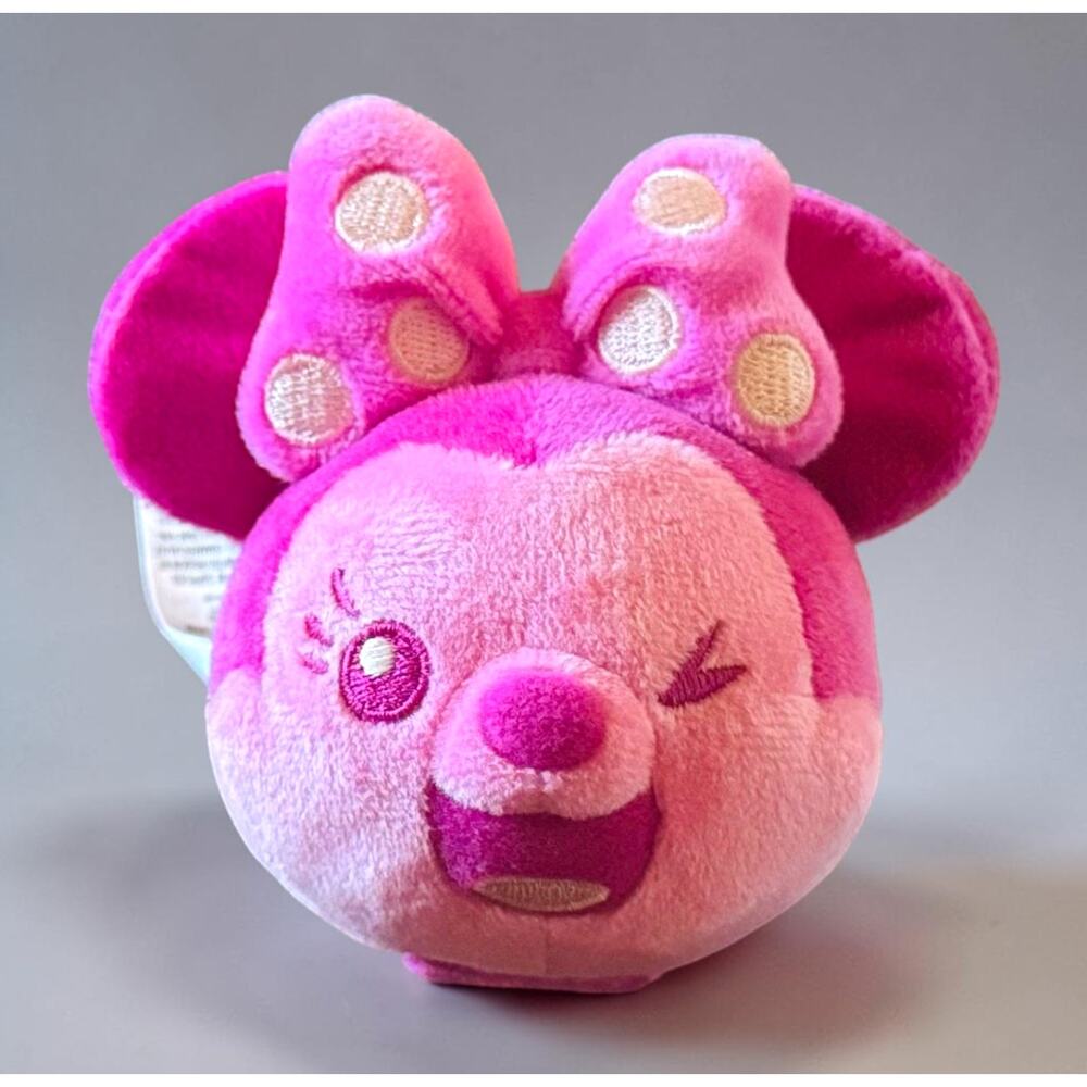Disney Parks Create Your Own Headband Minnie Mouse Mystery Plush Head NWT